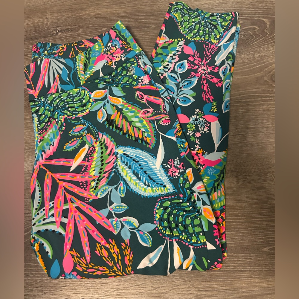 Lily Pulitzer Corso Sunshine Jungle 28" Pant size Large